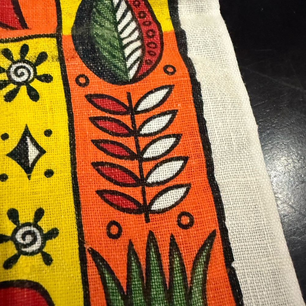 Georges Briard Rooster Novelty Print Vintage towel - Picture 5 of 8